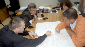 Депутаты Думы НГО за обсуждением проекта перевода части жилфонда города на природный газ