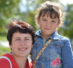 Ксения ХАТИПОВА с мамой Людмилой