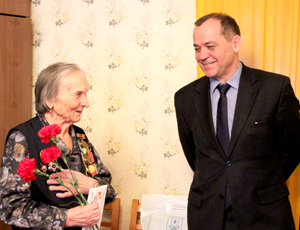 Анна Маркина и Глава НГО