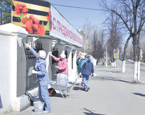 В преддверии 9 Мая труженики предприятия 