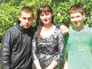Светлана Коновалова с подопечными 