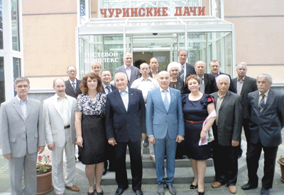 Участники торжественного приема