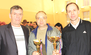 Председатель городской федерации тенниса Игорь Петрусев