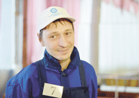 Сергей ГОЛДИН, электромонтёр отдела 10 ОАО 